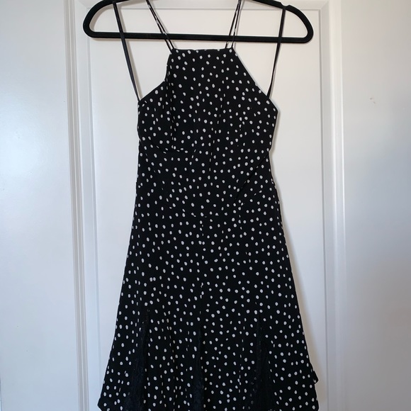 New NBD Revolve rolling stone polka dot dress SZ S - Picture 8 of 8